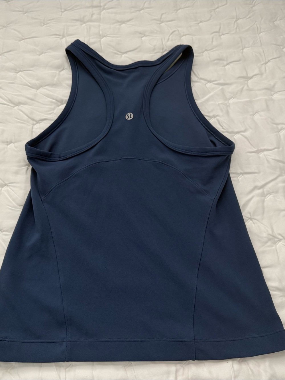 Lululemon Align Waist-Length Racerback Tank Top Blue Size 6 - Picture 5 of 6